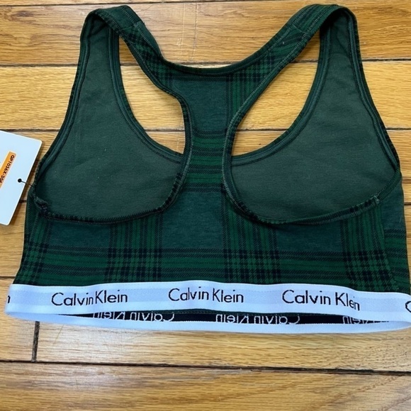 Calvin Klein Women’s Racerback Unlined Bralette - Picture 3 of 3